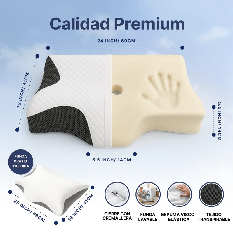 AlivioPro™ - Almohada Cervical-1