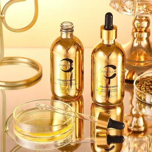 Solucion Facial Antienvejecimiento De Globulos Blancos Y Colageno - 120ML - CHAFFUL